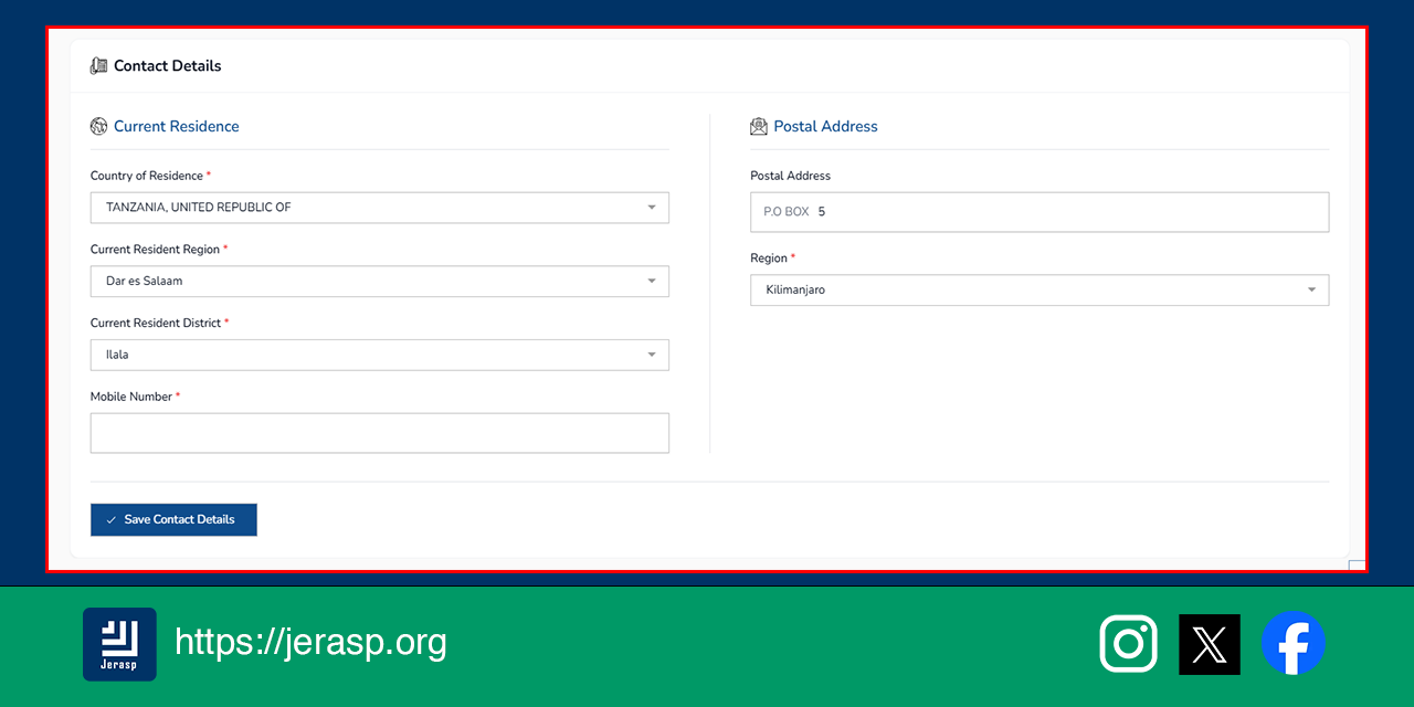 Ajira Portal Contact Details