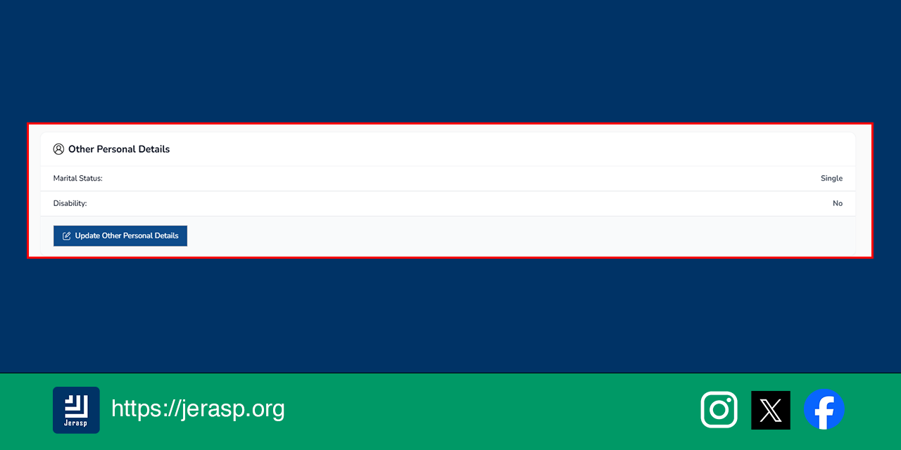 Demographic detail Ajira portal
