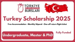 Read more about the article Turkey Scholarship 2025 | Türkiye Burslari Scholarship Undergraduate, Master’s, PhD 2025