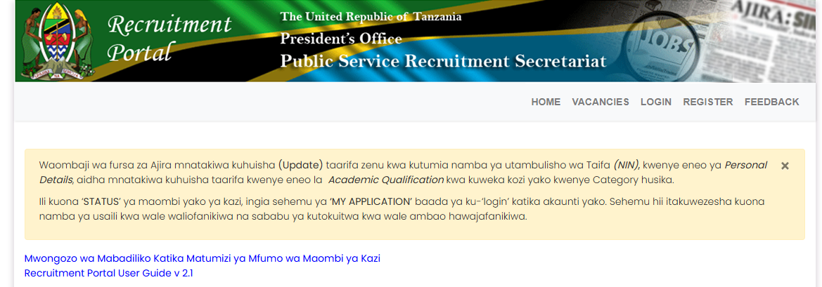 Read more about the article Call for Work at Utumishi July 2025
