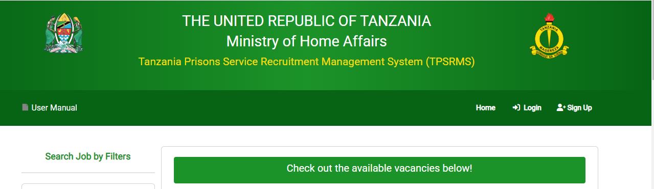 Read more about the article Complete Guide on Tanzania Prisons Service Recruitment Management System (TPSRMS)
