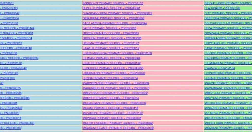 Matokeo darasa la Saba 2025/2026